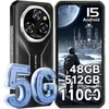 Image de Smartphone Robuste 5G OUKITEL WP55 Pro 48Go+512Go 6.6 11000mAh Telephone Portable Incassable 108MP Android 15 Dual SIM/NFC Noir