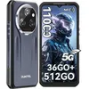Image de Smartphone Robuste 5G OUKITEL WP60 48(16+32)+512GO/2TO 7.2 10000mAh 108MP Telephone Portable Incassable Android 15 GPS/NFC Noir