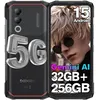 Image de Smartphone Robuste 5G DOOGEE BLADE 20 Turbo 6.6 32Go+256Go/TF 2To 10300mAh Telephone Portable Incassable 50MP AI Dual SIM/NFC Noir