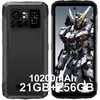 Image de Téléphone Portable Incassable HOTWAV Cyber X Pro 21Go+256Go 678 10200mAh Smartphone Android 13 108MP Dual SIM 4G/NFC/IP68 Noir