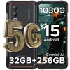 Image de Telephone Portable Incassable 5G DOOGEE BLADE20 Turbo 32Go+256Go 6.6 90Hz 10300mAh/33W Téléphone Android 15 50MP Dual SIM/NFC Noir