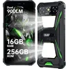 Image de OUKITEL G3 Smartphone Robuste 16Go+128Go Écran 6 6300mAh 13MP Telephone Portable Incassable Android 14 4G Dual SIM IP68/IP69K Vert