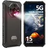 Image de Smartphone Robuste 5G Ulefone Armor X16 Pro 16+256Go 6.56 10360mAh 64MP Telephone Portable Incassable Android 15 Dual SIM/NFC Noir