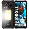 Image de Telephone Incassable OUKITEL WP53 Pro 24Go+256Go 652 FHD+ 11000mAh Smartphone Robuste Android 15 Dural SIM/NFC/50MP/128dB Noir