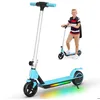 Image de Trottinette Electrique S2 Pliable - Léger Ultra Portable - écran LCD - 130W - 8 km - Pour Enfant 6 à 12 ans- Mode 3 vitesses- Bleu