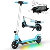 Image de Trottinette Electrique Enfant - Pliable - Roues 65 - Moteur 130W - Batterie 25Ah - Autonomie 5-8km - Vitesse Max 14km/h - Bleu