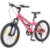 Image de Leawin Vélo Enfant 20 Pouces Rose   VTT Garçon Fille 6 à 10 Ans   Monovitesse   Freins V-Brake   Cadre Acier   Vélo Junior
