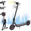 Image de Trottinette Électrique Adulte 36V Pliable en Alliage dAluminium - Autonomie 3 Vitesses Phares AV/AR Design Lumineux - Taille