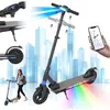 Image de Trottinette Électrique Pliable et Télescopique en Alliage dAluminium 36V - Contrôle Bluetooth par Appli 3 Vitesses Éclairage LED