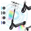 Image de Trottinette Électrique pour Enfants 6-12 Ans - 21.6V 3 Vitesses Pliable Frein Électronique Moteur Sans Balais noir