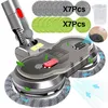 Image de Brosse pour Aspirateur Dyson V10 V8 V7 V11 V15 Tete de Vadrouille Electrique Aspirer et nettoyer 2 en 1 avec 14 Vadrouille Lavable