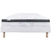 Image de LUXURY LITERIE - Ensemble matelas + sommier - SLEEPLUX - 160 x 200 cm - Tapissier - Ferme - Face été/hiver
