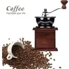 Image de JORMFTTE Moulin à grains de café manuel en bois classique a Label