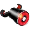 Image de Feu Arrière pour VéloFeu Arrière LED étancheFeu Arrière de Chargement USBTémoin Davertissement de Vélo Arrière