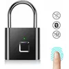 Image de Cadenas à Empreintes Digitales Serrure Rechargeable USB de sécurité Keyless de Sécurité Imperméable dIP67 pour Utilisation