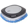 Image de Robot laveur de sol automatique Robot de nettoyage automatique des sols avec aspirateur à electromenager balayeuse Argent