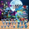 Image de Calendrier de lAvent Stitch Noël 2024 Cadeau Surprise pour Enfants