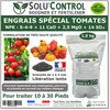 Image de 15 kg d Engrais Spécial Tomates Aubergines Poivrons Piments - SoluControl - Formulation haute qualité Organo-Minerale - UAB