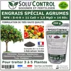 Image de Engrais Spécial Agrumes 250 g - SoluControl - Formulation Organo-Minerale - Citronnier Oranger Mandarinier Clémentinier...