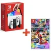 Image de Nouvelle Nintendo Switch OLED Blanche + Mariokart EN TELECHARGEMENT en occasion ou reconditionné