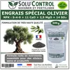 Image de ENGRAIS Spécial OLIVIER 500 g - SoluControl - Formulation haute qualité Organo-Minerale - Utilisable en Agriculture BIOLOGIQUE