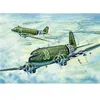 Image de Avion de transport militaire - TRUMPETER - Douglas C-47A Skytrain - 338 pièces - Echelle 1/48