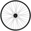 Image de Roue arrière de vélo k7 jante alu double La ruota - Noir - 275