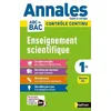Image de Enseignement Scientifique 1re - Sujets & CorrigÃ©s - Edition 2021 en occasion ou reconditionné