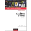 Image de AlgÃ¨bre 3Ã¨me AnnÃ©e. Cours Et Exercices Avec Solutions, 2Ã¨me Ãdition en occasion ou reconditionné