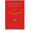 Image de Oeuvre Critique - Tome 3, Les Oeuvres Et Les Hommes - DeuxiÃ¨me SÃ©rie (Volume 1) en occasion ou reconditionné
