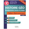 Image de Histoire-GÃ©o, Enseignement Moral Et Civique 3e - Cahier D'entraÃ®nement SpÃ©cial Brevet en occasion ou reconditionné