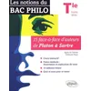 Image de Les Notions Du Bac Philo Tle Toutes SÃ©ries - 15 Face-Ã-Face D'auteurs De Platon Ã Sartre en occasion ou reconditionné