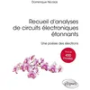 Image de Recueil D?Analyses De Circuits Ãlectroniques Ãtonnants - Une PoÃ©sie Des Ãlectrons en occasion ou reconditionné
