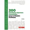 Image de 200 Questions-Réponses Essentielles Pour Le Titulaire D'officines en occasion ou reconditionné