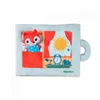 Image de Bonjour Petit renard livre interactif - LILLIPUTIENS - Jaune - Plastique - Dès 18 mois