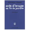 Image de Avis D'orage En Fin De JournÃ©e - Hantologie en occasion ou reconditionné