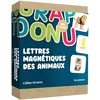 Image de Lettres magnétiques - Céline Alvarez - Réassort dimages - 10 lettres et digrammes - Apprentissage des animaux