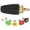 Image de Buse turbo rotative 035 pour nettoyeur haute pression 3000 PSI (207 bar) 18 GPM   pack 5 + raccord 635 mm