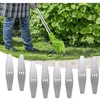 Image de Lame de rechange métal pour débroussailleuse sans fil 24V   coupe herbe durable à bords tranchants (sans batterie)
