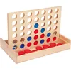 Image de jeu de société Puissance 4 format voyage Puissance version de voyage dans une boîte en bois