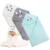 Image de Serviette de Bain Bébé Cape de Bain Bébé à CapucheLot de 3 Sortie de Bain Bébé80 X 80cm Serviette de Bain à Capuche pour Bébé