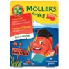 Image de Möller’s Oméga-3 P'tits poissons Fraise 36 gommes
