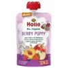 Image de Holle Gourde Pouchy Pomme Pêche Fruits des Bois Bio +8m 100g
