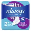 Image de Always Serviettes Ultra Long Plus avec Ailettes 12 unités