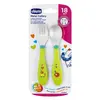 Image de Chicco Repas Mes Premiers Couverts Bout Inox +18m Vert
