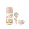 Image de Suavinex Coffret Cadeau Biberon Sucette et Attache Sucette Dreams Rose 270mL