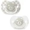 Image de Suavinex Sucettes Symétriques SXPRO 6 à 18 mois Wild&Free Night and Day Gris x2