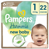 Image de Pampers Couches Harmonie T1 (2-5 Kg) Avec Emballage Papier Recyclable