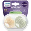 Image de Avent Ultra Soft jour 6-18M Imprimé Nature x2, sans BPA