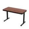 Image de Bureau électrique RGo DESK Office - 120 x 60 - Marron / Noir